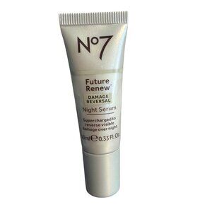 No7 Future Renew Damage Reversal Night Serum Anti-Aging Skin Care .33fl oz NEW